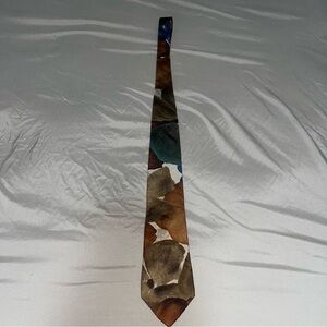 Via‎ Manzoni 100% Silk Vintage Men's Tie